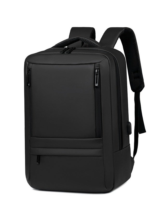 FANGFANGOTD Laptop Backpack 15.6 Inch Waterproof Travel Backpack for Men and Women Lightweight Durable Backpack with USB Charging Port Large Capacity Laptop Bag for Work School and Travel Business Computer Backpack Backpack for Men Travelling Daily Use - Image 1